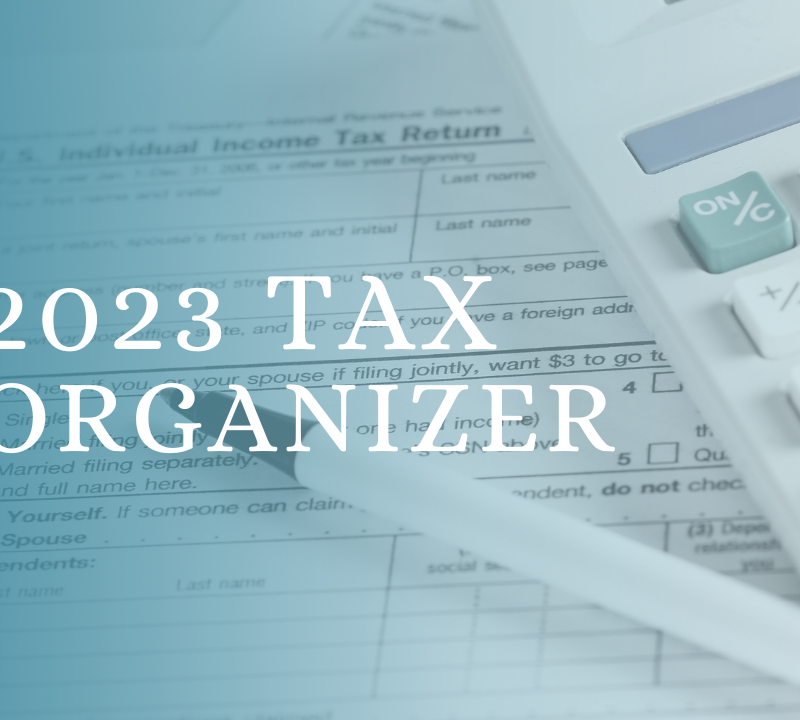 2023 Tax Organizer